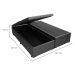 Base para Cama Box King Érica com Baú Preta