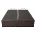 Base para Cama Box Queen Érica com Baú Tabaco