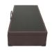 Base para Cama Box Solteiro Érica com Baú Tabaco