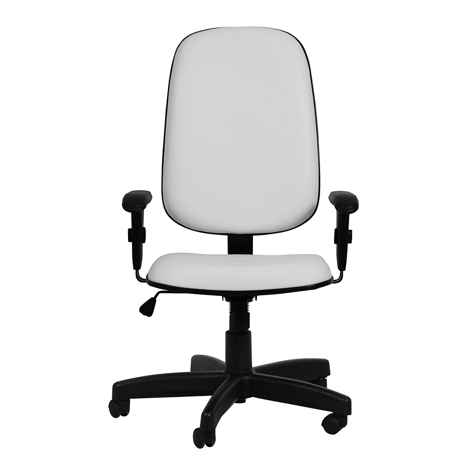 Cadeira de Escritório Presidente Soft Branca