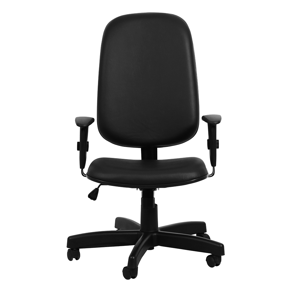 Cadeira de Escritório Presidente Soft Preta