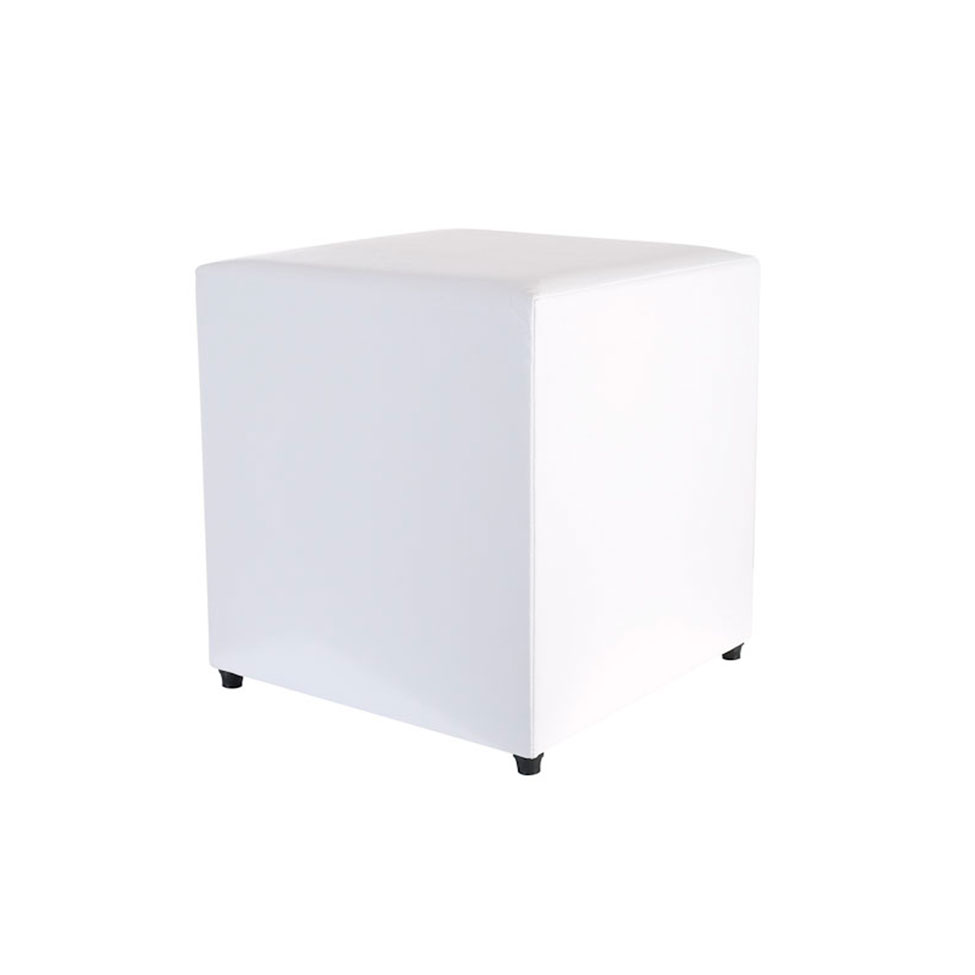Puff Studio I Quadrado Branco