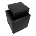 Puff com Baú Tray Preto