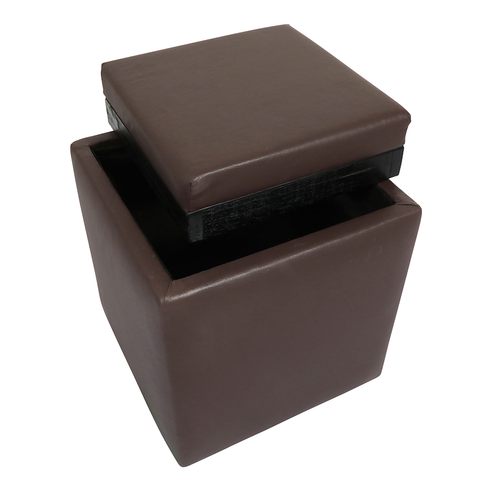 Puff com Baú Tray Tabaco