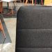 Conjunto 2 Cadeiras Cristal Linho Preto Metal Preto