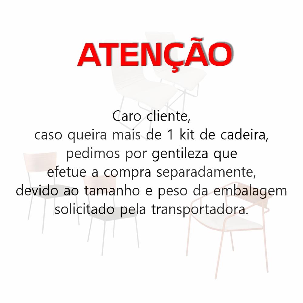Conjunto 2 Cadeiras Cristal Sala de Jantar em Linho Cinza e Metal Preto