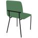 Conjunto 4 Cadeiras Malu Linho Verde Metal Preto