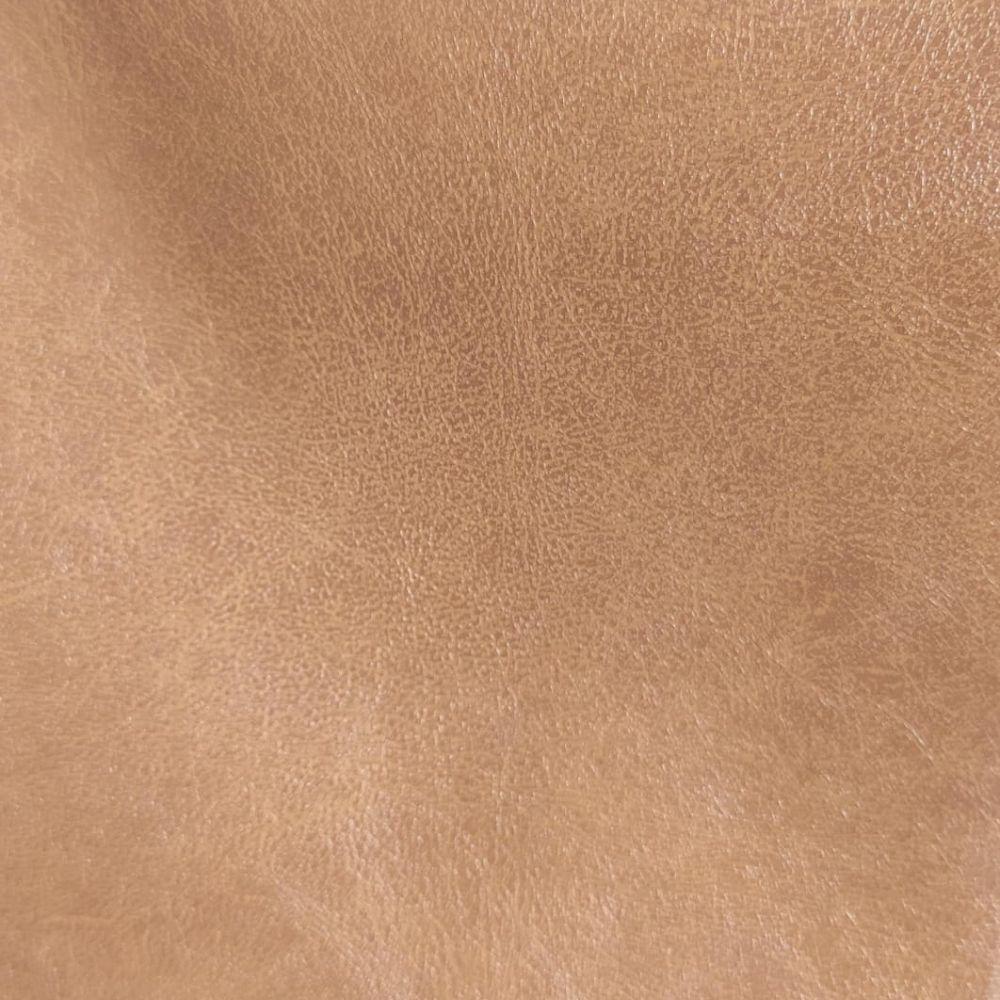 Conjunto Sala de Jantar Rubi Cinamono com 4 Cadeiras Veneza no Couro Caramelo