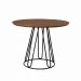 Mesa de Jantar Rubi Cinamomo em Metal Preto 1,00 M