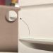 Mesa de Jantar Rubi Off White com Base de Metal Cobre