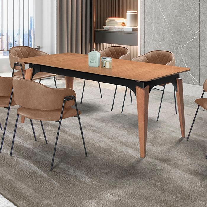 Mesa de Jantar Vitória Retangular 1,80M Cinamomo