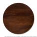 Prato Giratório Centro De Mesa Madeira Castanho 60cm