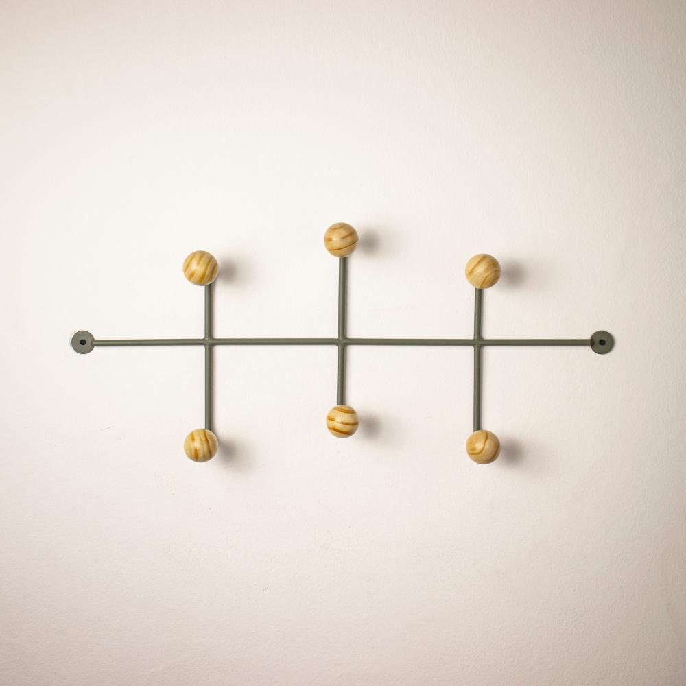 Cabideiro Madalena Ball Cor:Verde Oliva