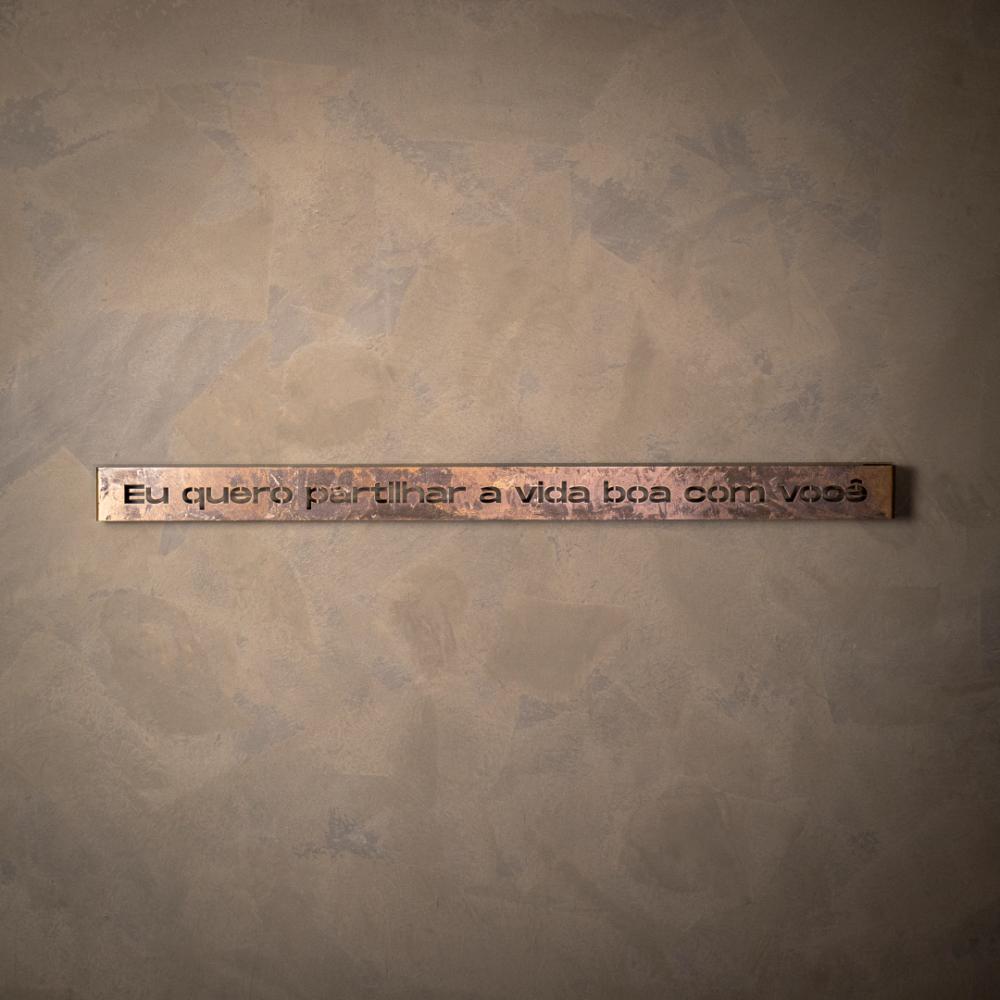 Frase de Ferro Rust - Eu quero partilhar a vida boa com você