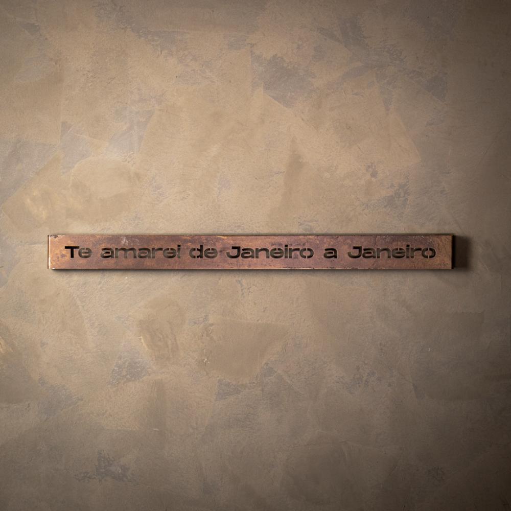 Frase de Ferro Rust - Te amarei de janeiro a janeiro