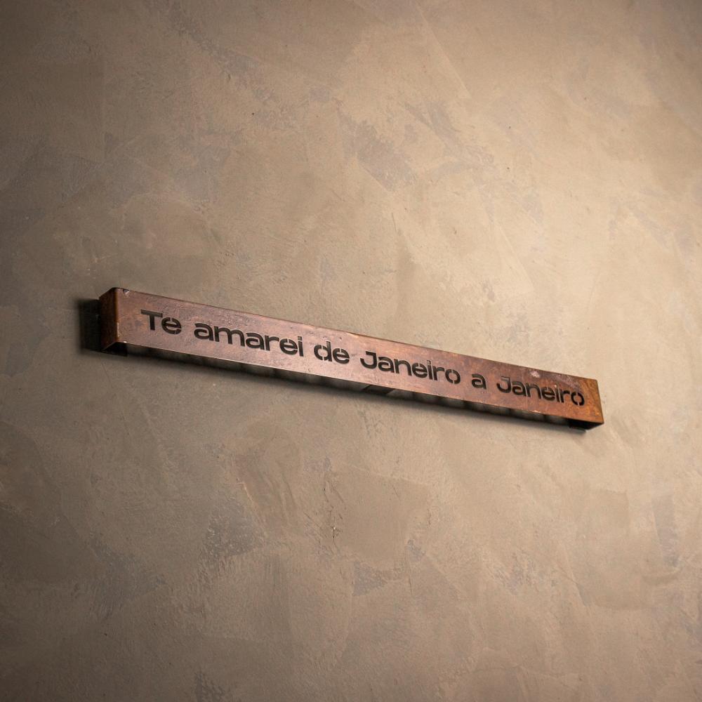 Frase de Ferro Rust - Te amarei de janeiro a janeiro