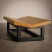 Fruteira de mesa Daily - Madeira e Ferro Cor:Preto