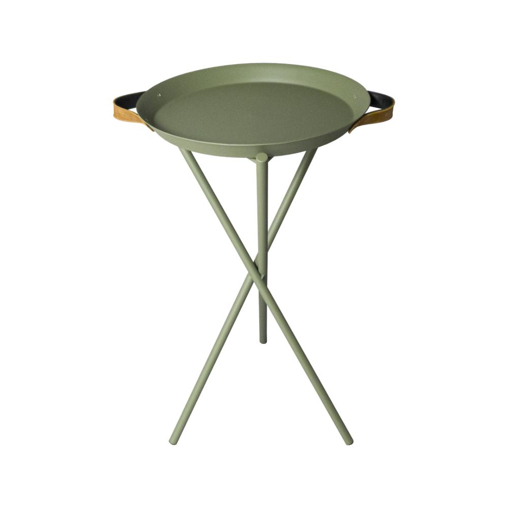 Mesa Lateral Pinheiros Cor:Verde Oliva