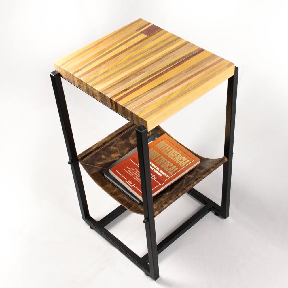 Mesa de apoio Grajaú cor:BRANCO
