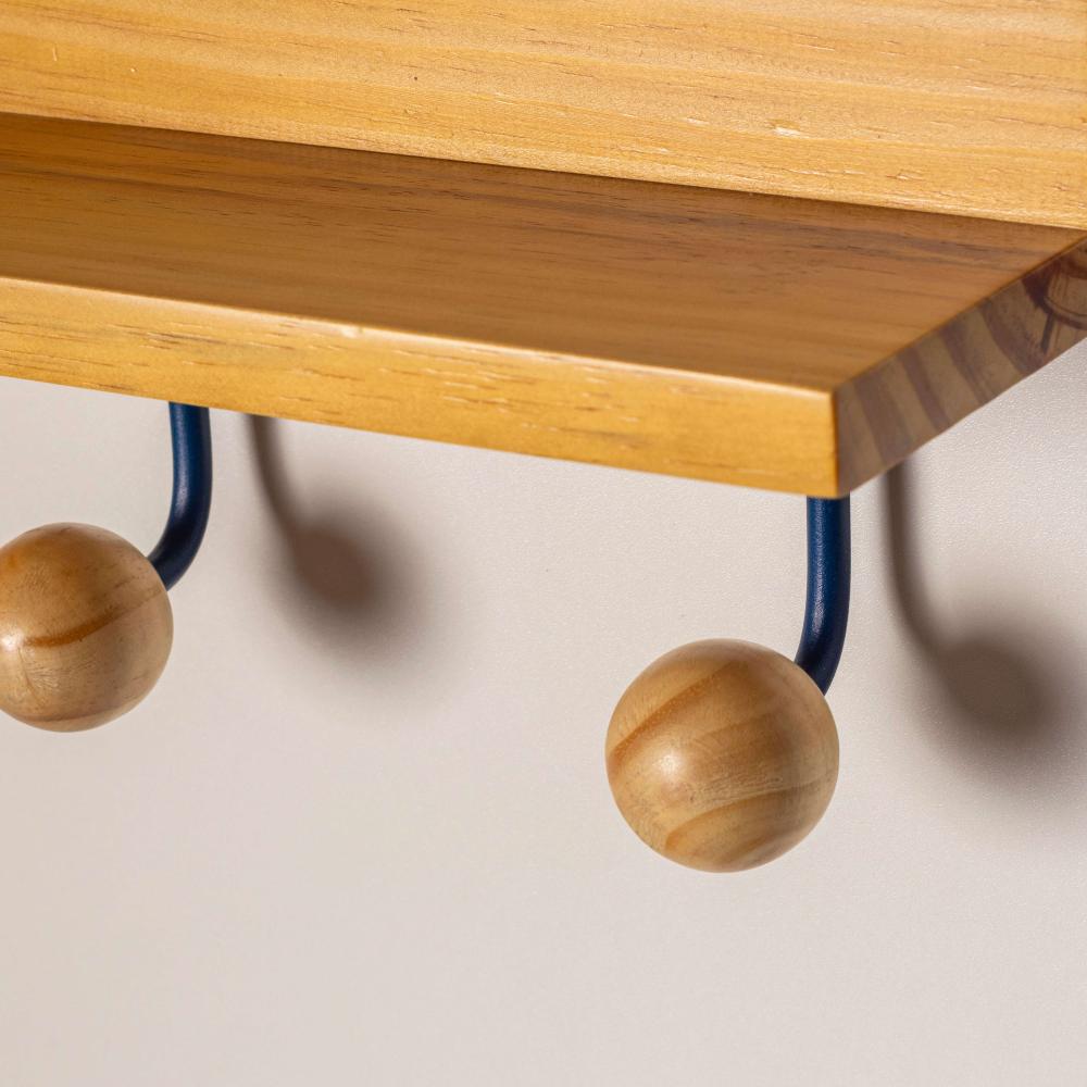 Prateleira gancho Catumbi Ball Cor:Azul