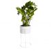 Suporte de Plantas com vaso Humaitá Cor:Branco