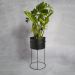 Suporte de Plantas com vaso Humaitá Cor:Branco