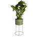 Suporte de Plantas com vaso Humaitá Cor:Verde Oliva