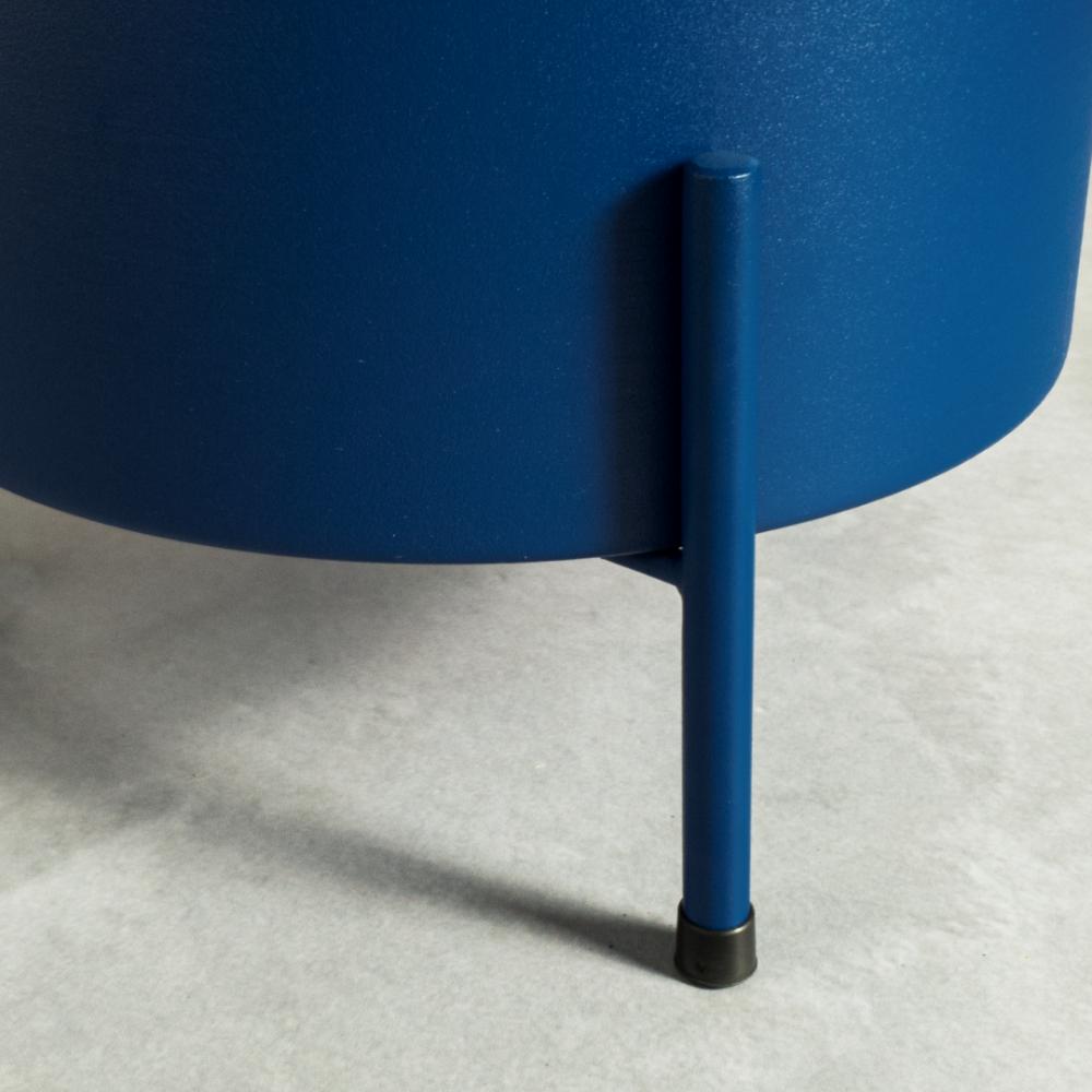 Suporte de Plantas com vaso Slim Humaitá Cor:Azul