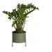 Suporte de Plantas com vaso Slim Humaitá Cor:Cinza