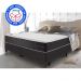 Colchão King com Molas Ensacadas Cama inBox Cloud Cinza 193x203x28