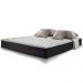 Colchão Queen com Molas Ensacadas Cama inBox Cloud Cinza 158x198x28