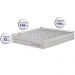 Colchão Queen com Molas Ensacadas Cama inBox Wonderful Branco 158x198x32