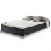 Colchão Solteiro com Molas Ensacadas Cama inBox Cloud Cinza 88x188x28