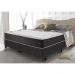 Conjunto Cama Box Queen com Molas Ensacadas Cama inBox Cloud Cinza 158x198x67