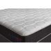 Conjunto Cama Box Queen com Molas Ensacadas Cama inBox Cloud Cinza 158x198x67