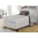 Conjunto Cama Box Solteiro com Molas Ensacadas Cama inBox Wonderful 88x188x71