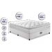 Cama Box Casal Colchão + Box 138x188 Molas Ensacadas Cama inBox Confort Snow