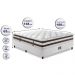 Cama Box Casal Colchão + Box 138x188 Molas Ensacadas Cama inBox Relax Pillow