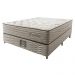 Cama Box Casal Colchão Euro + Box 138x188x71 Molas Ensacadas Cama inBox Ocean Bege