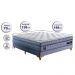 Cama Box Casal Colchão Euro Pillow + Box 138x188x70 Molas Ensacadas Cama inBox Supreme Confort Gel