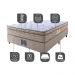Cama Box Casal Colchão Ortopédico + Box 138x188x67 One Face Espuma D33 Dourado