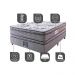 Cama Box Casal Colchão Ortopédico + Box 138x188x71 Double Face Espuma D45 Cinza