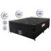 Cama Box Casal Colchão Ortopédico Black + Box 138x188x67 One Face Espuma D33 Preto