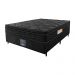 Cama Box Casal Colchão Ortopédico Black + Box 138x188x67 One Face Espuma D33 Preto
