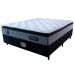 Cama Box Casal Colchão Pillow Top + Box 138x188x70 Molas Ensacadas Cama inBox Abstrato