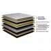 Cama Box Casal Colchão Pillow Top + Box 138x188x70 Molas Ensacadas Cama inBox Abstrato