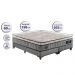 Cama Box King Colchão Euro Pillow + Box 193x203x60 Molas Ensacadas Cama inBox Frost ThermoGel Living