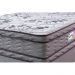 Cama Box King Colchão Ortopédico + Box 193x203x71 Double Face Espuma D45 Cinza