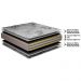 Cama Box King Colchão Ortopédico + Box 193x203x71 Double Face Espuma D45 Cinza