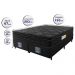 Cama Box King Colchão Ortopédico Black + Box 193x203x67 One Face Espuma D33 Preto